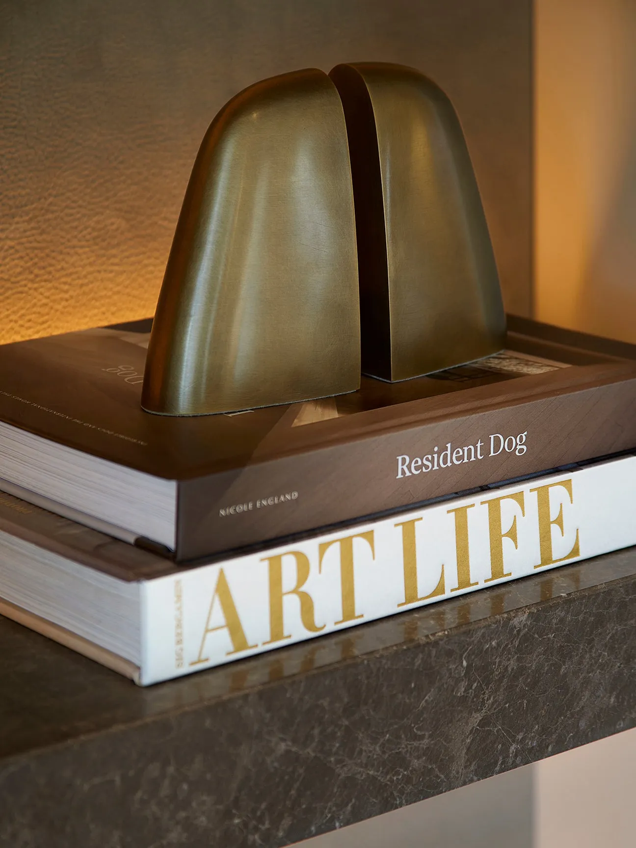 Lyndon Brass Bookend