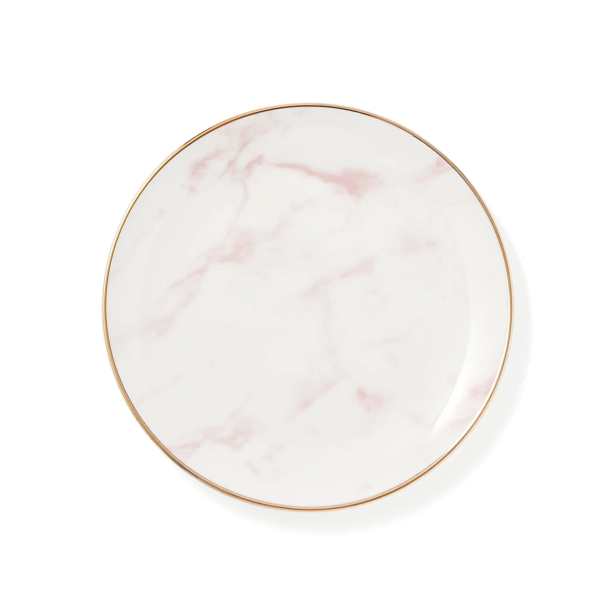 Marble Plate Small Pink