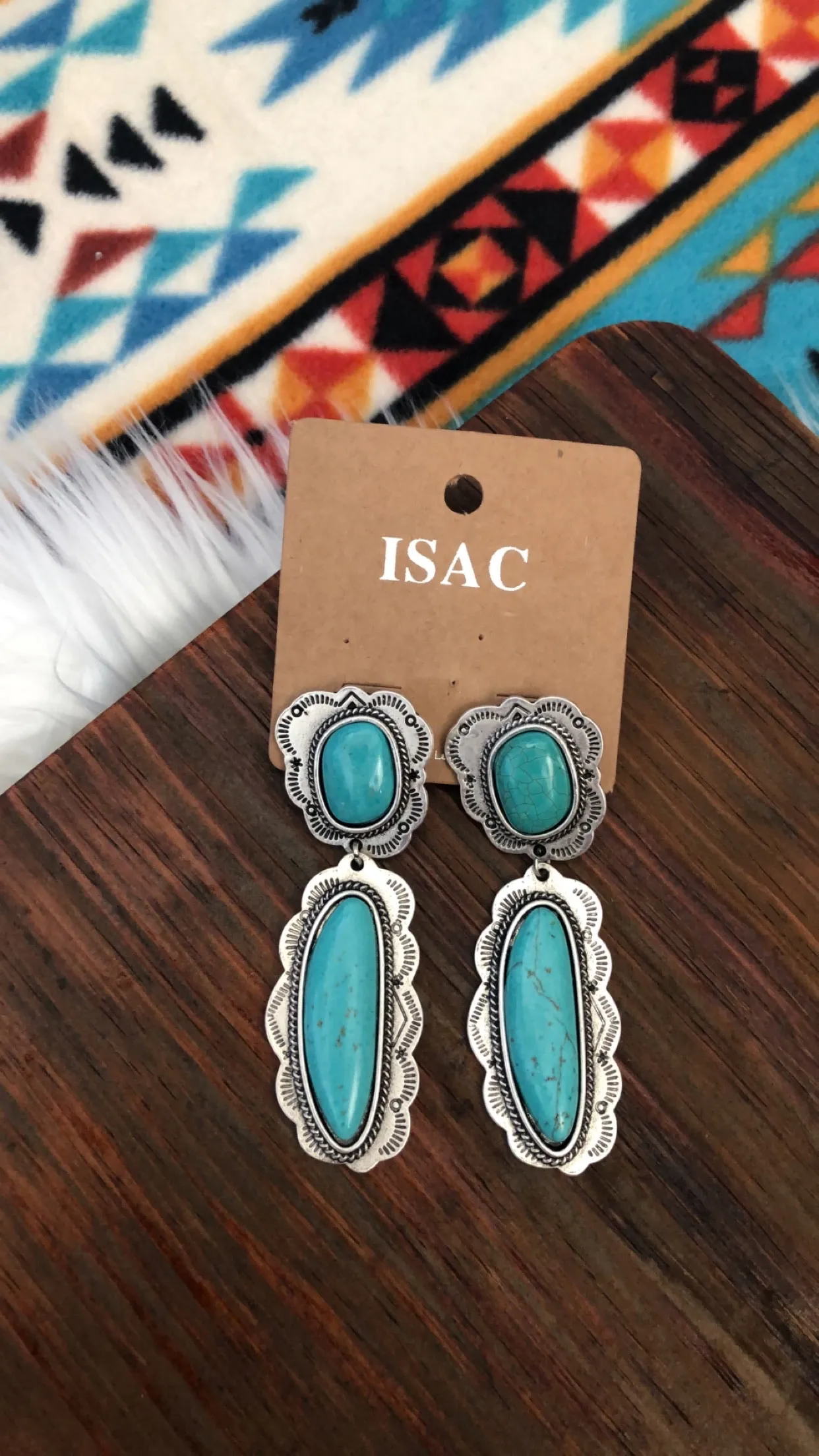 Maren Turquoise Drop Earrings