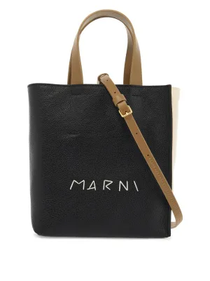 Mini Museo Leather Tote Bag