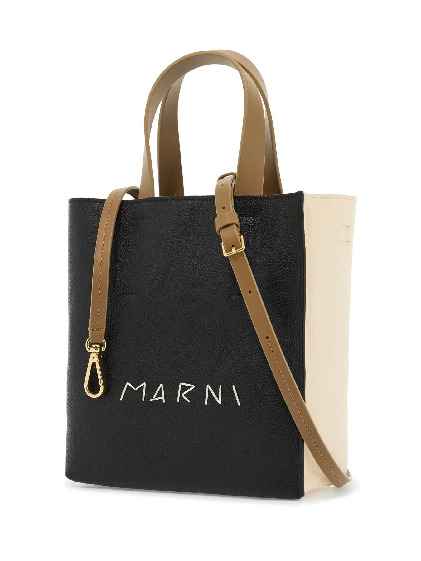 Mini Museo Leather Tote Bag