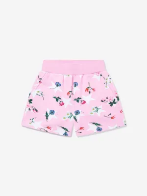 Monnalisa Girls Stars And Flower Shorts in Pink