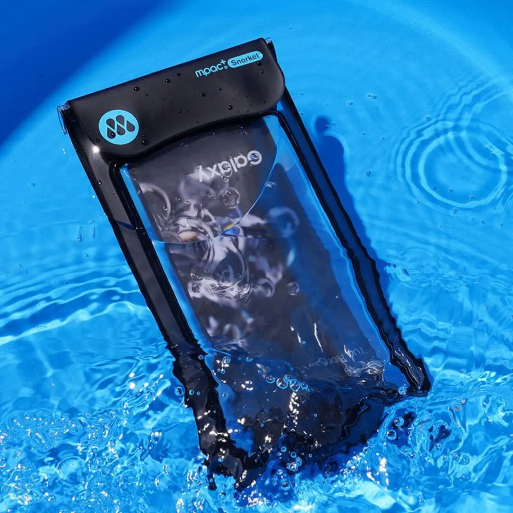 MPAC Snorkel 10m Depth Rated, (5M Under Water Touchable Function) Waterproof Smartphone Case Cellphone Underwater Case