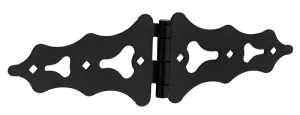 National Hardware N166-011 Ornamental S-Hinge, Steel, Black, Screw Mounting :BAG2: QUANTITY: 1