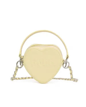 ★Noirnine★Bebe Heart Chain Mini Bag