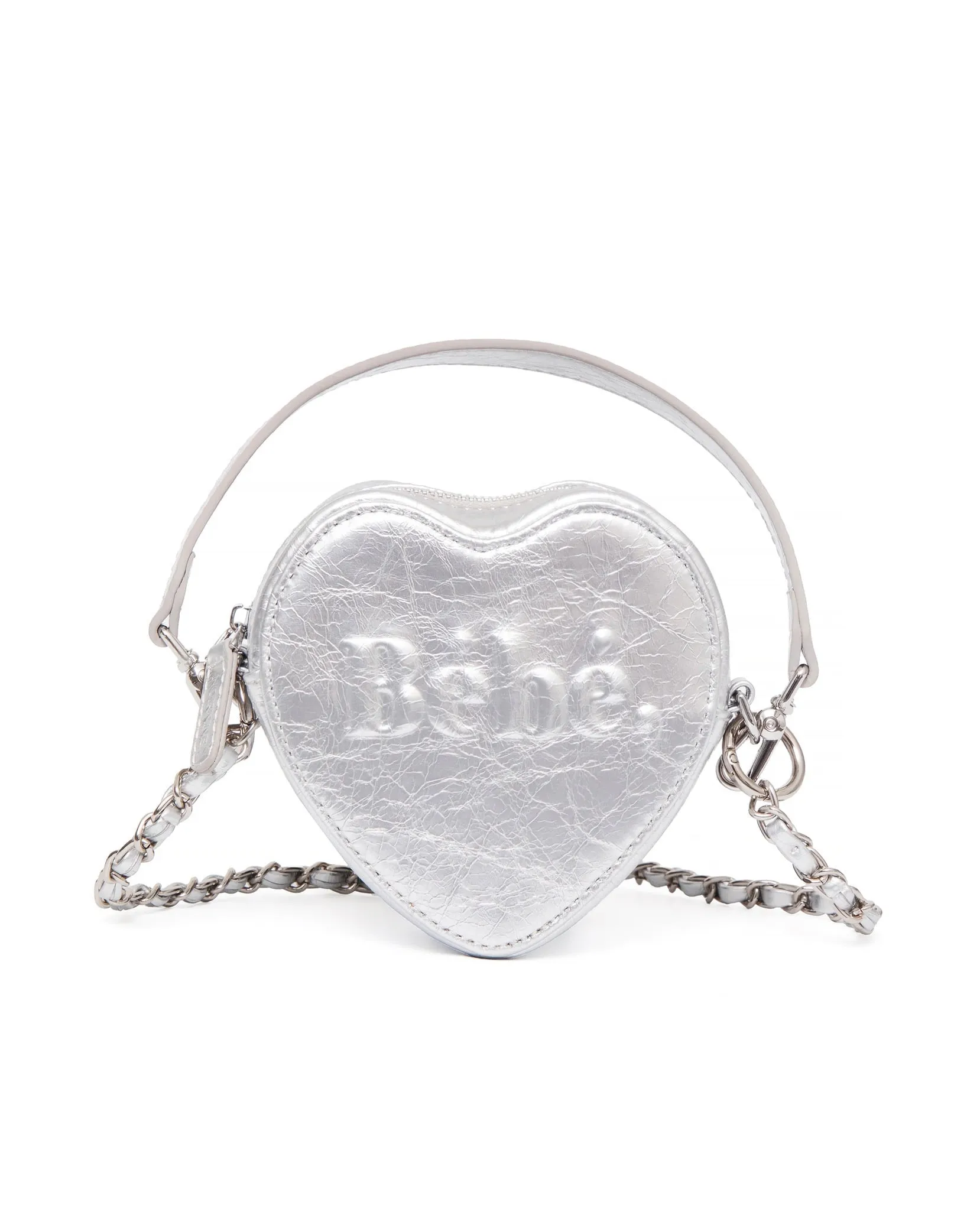 ★Noirnine★Bebe Heart Chain Mini Bag