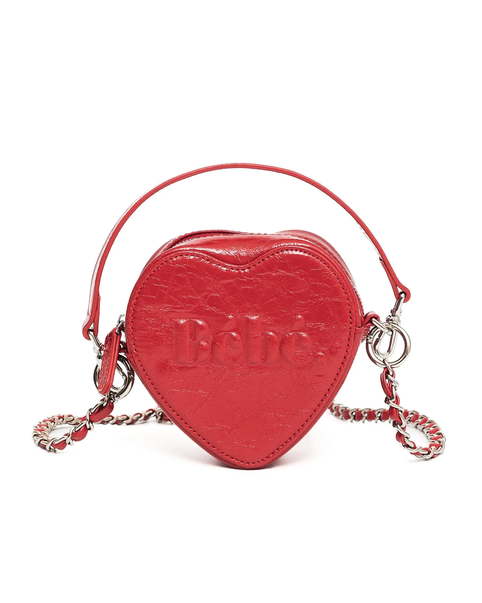 ★Noirnine★Bebe Heart Chain Mini Bag