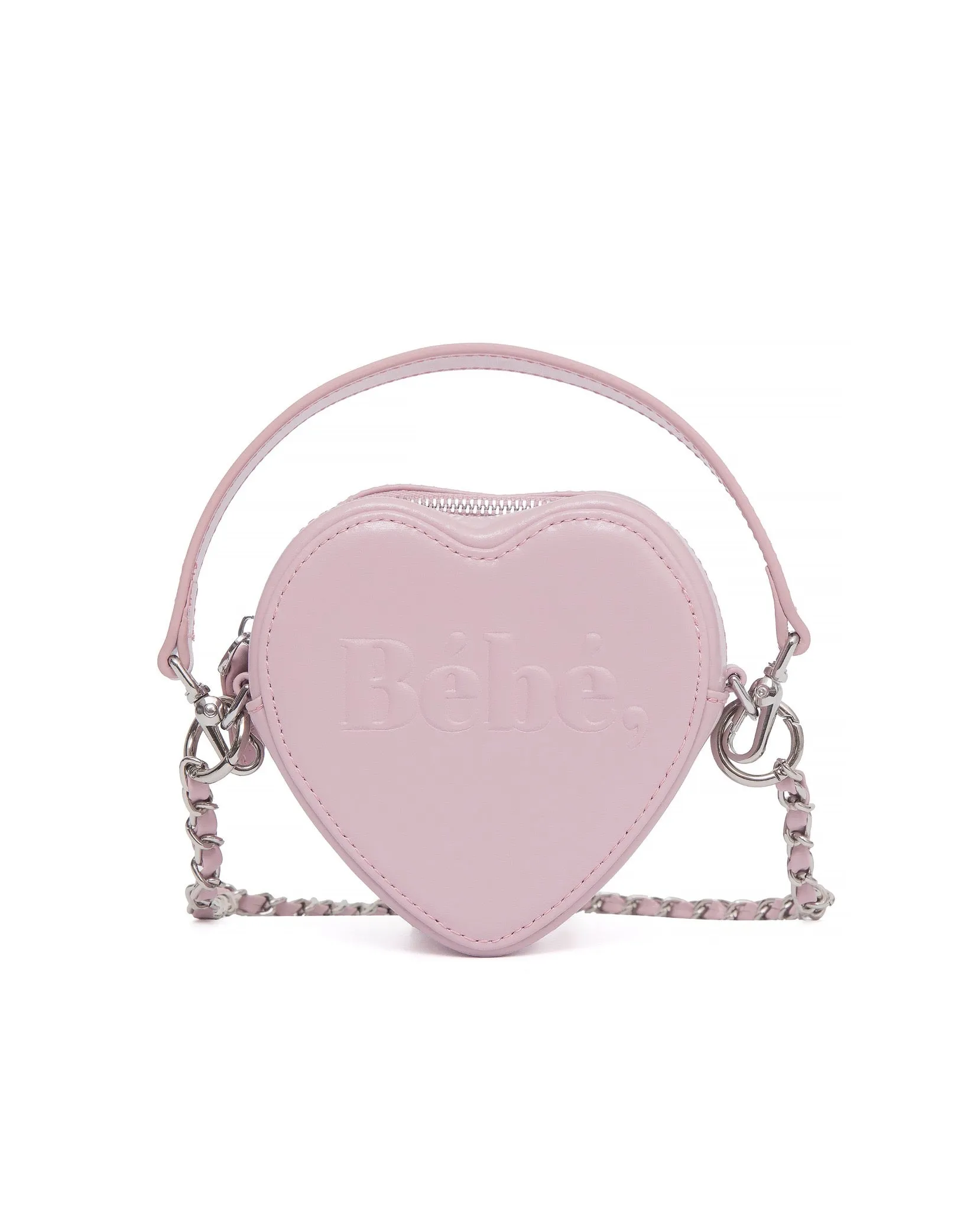 ★Noirnine★Bebe Heart Chain Mini Bag