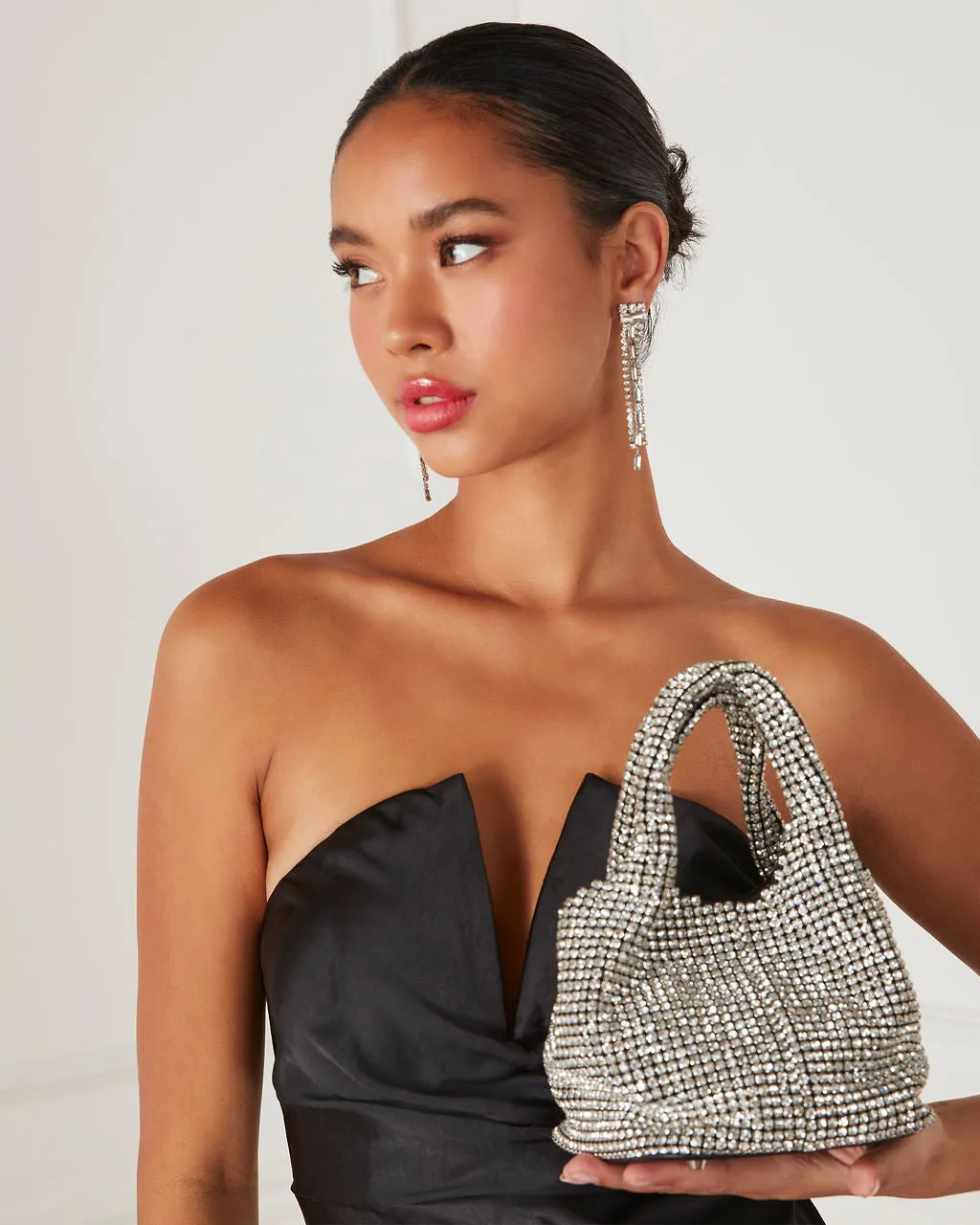 Own The Night Rhinestone Bag