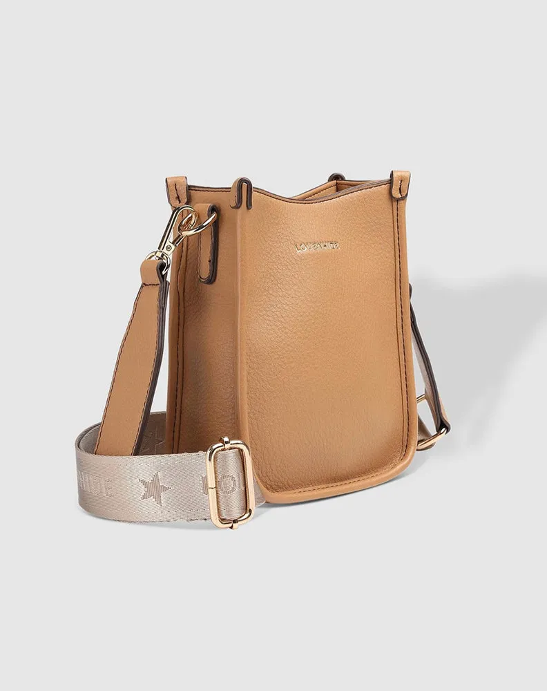 Parker Phone Crossbody Bag - Camel