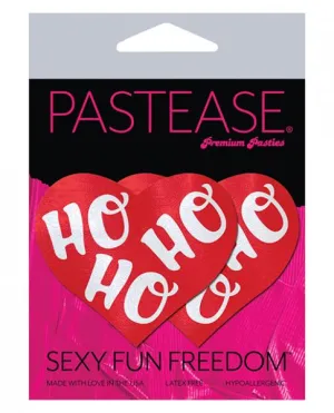 Pastease - Ho Ho Hearts - Red/White