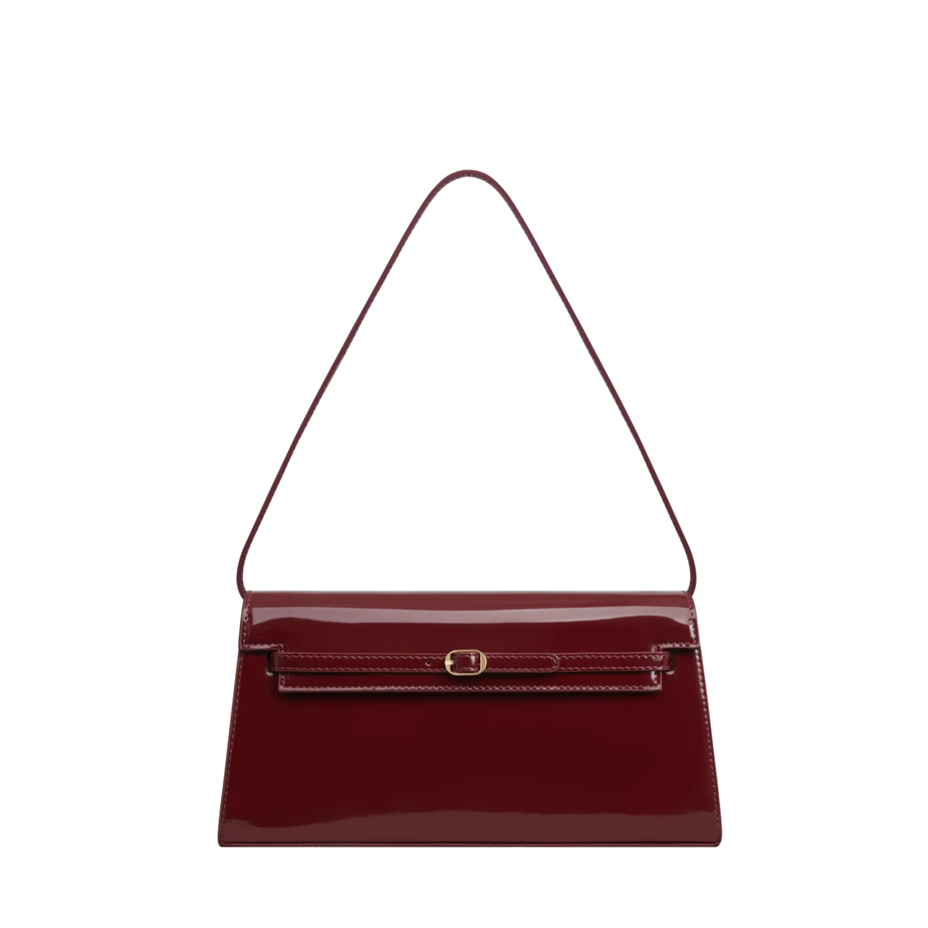 Patent Dark Cherry Shoulder Bag (Limited Edition)