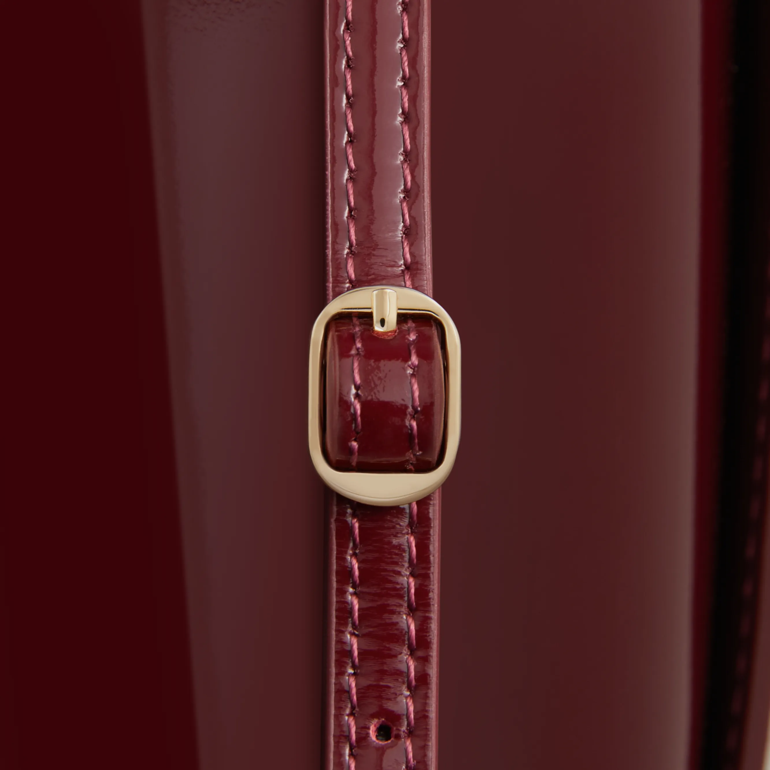 Patent Dark Cherry Shoulder Bag (Limited Edition)