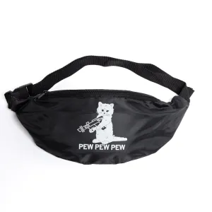 Pew Pew Pew Fanny Pack - Black