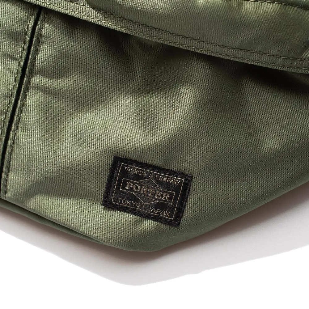 Porter Yoshida & Co Tanker Series Small Waist Bag Sage Green