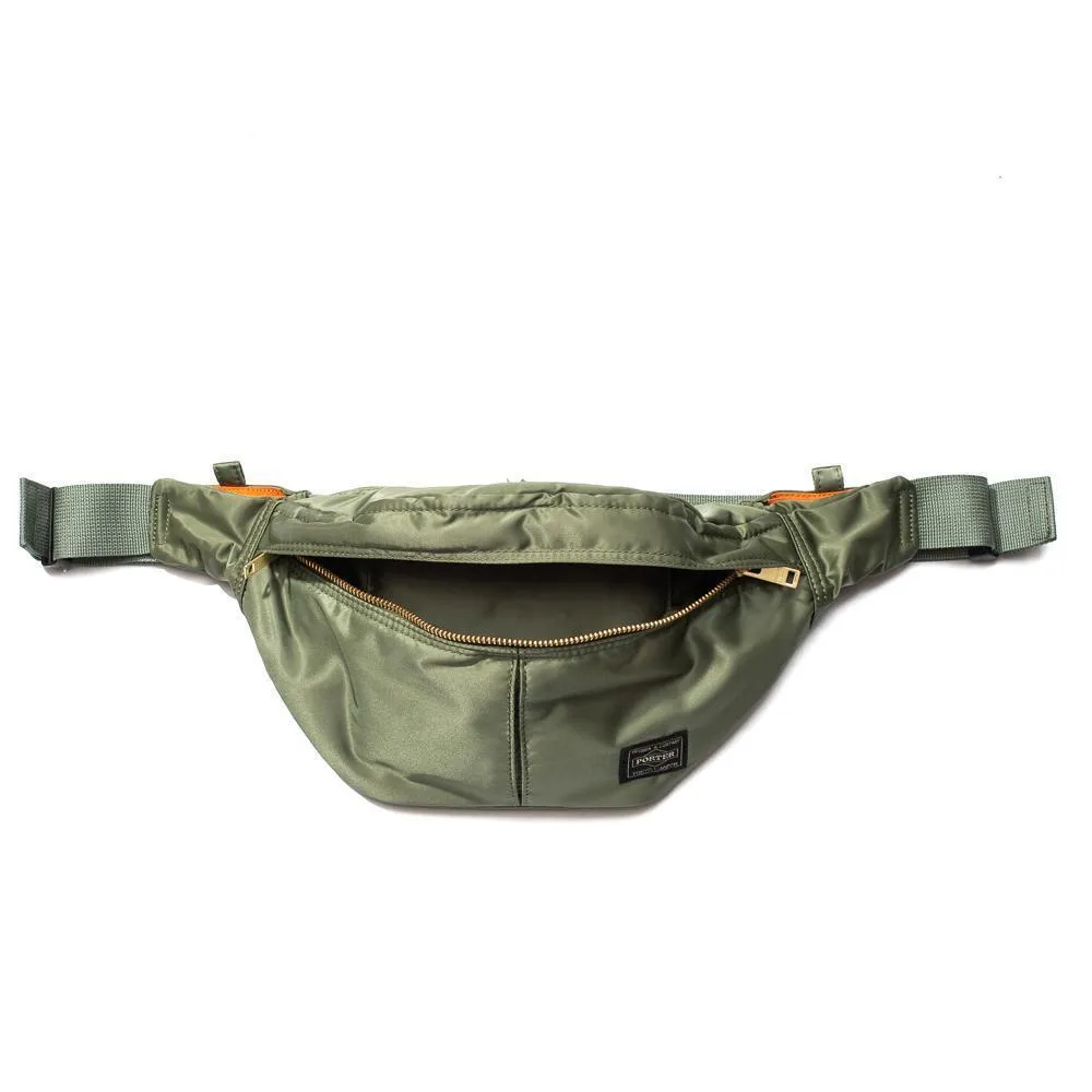 Porter Yoshida & Co Tanker Series Small Waist Bag Sage Green