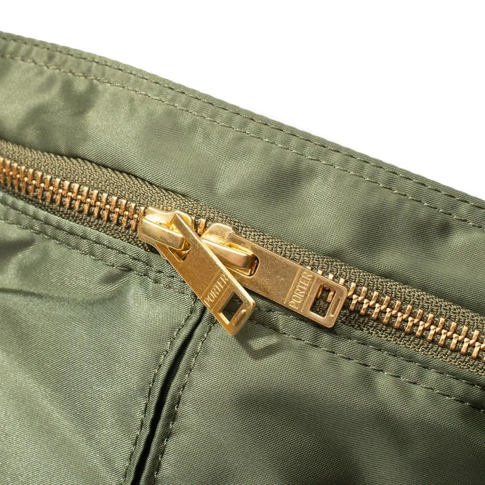 Porter Yoshida & Co Tanker Series Small Waist Bag Sage Green