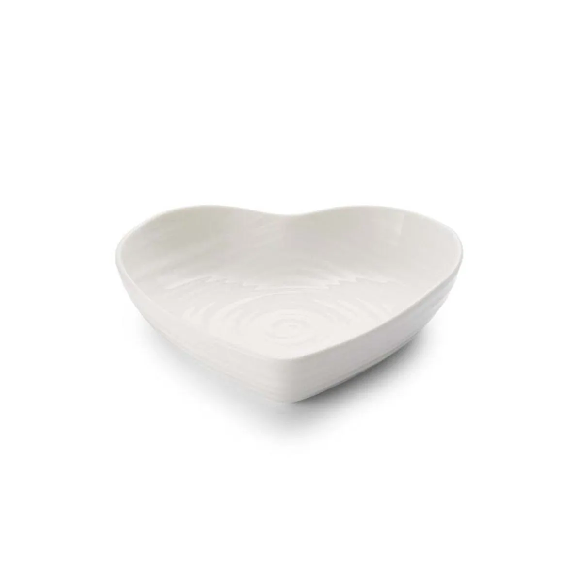 Portmeirion Sophie Conran Heart Bowl White 15cm