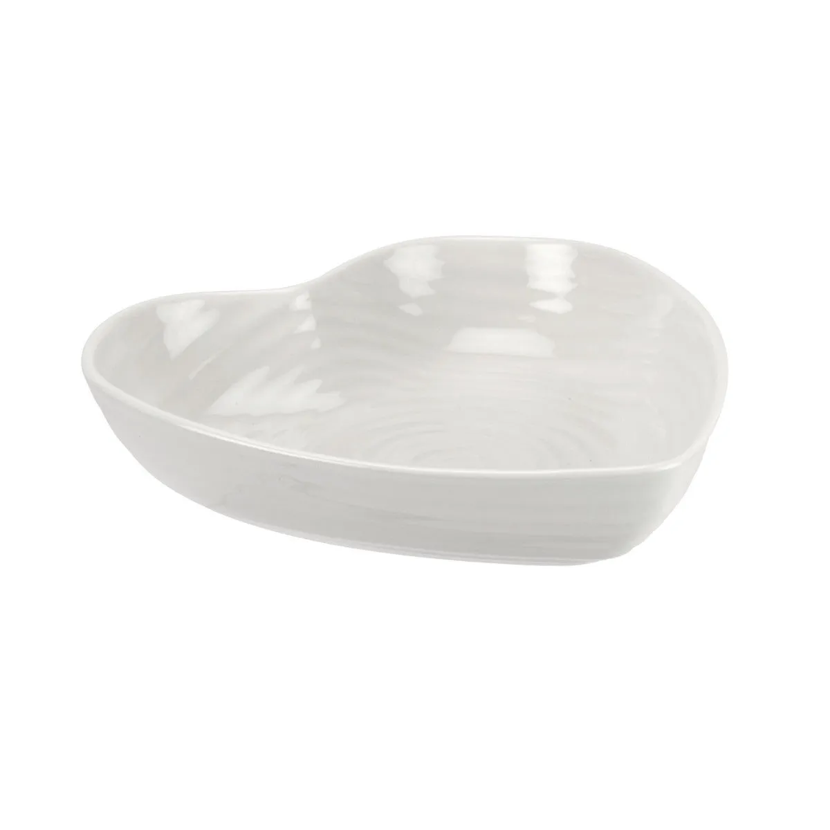 Portmeirion Sophie Conran Heart Bowl White 15cm