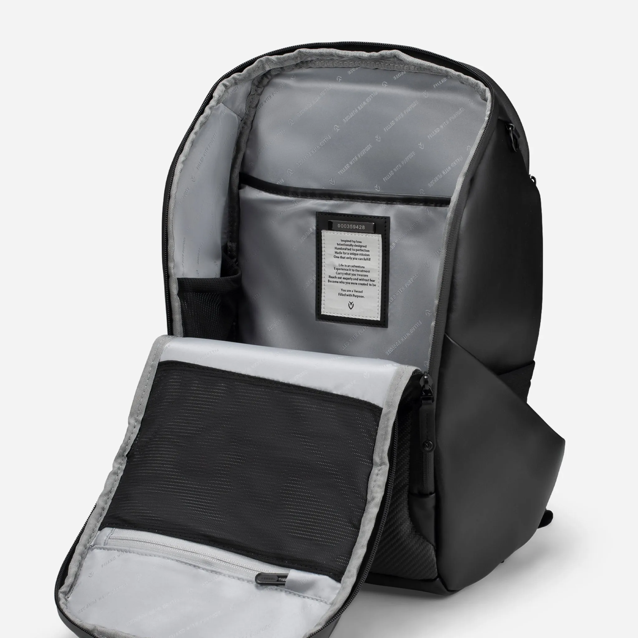 PrimeX Carbon Black Backpack