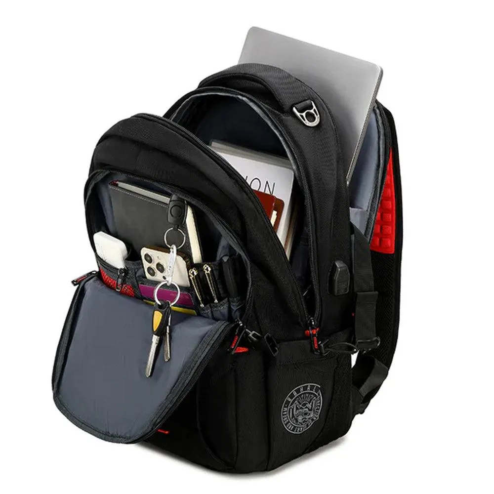 Rahala B00740 Laptop Backpack - Black