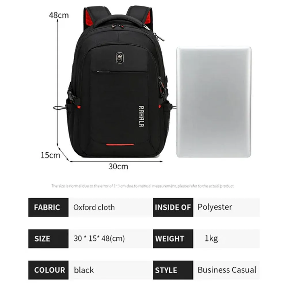 Rahala B00740 Laptop Backpack - Black