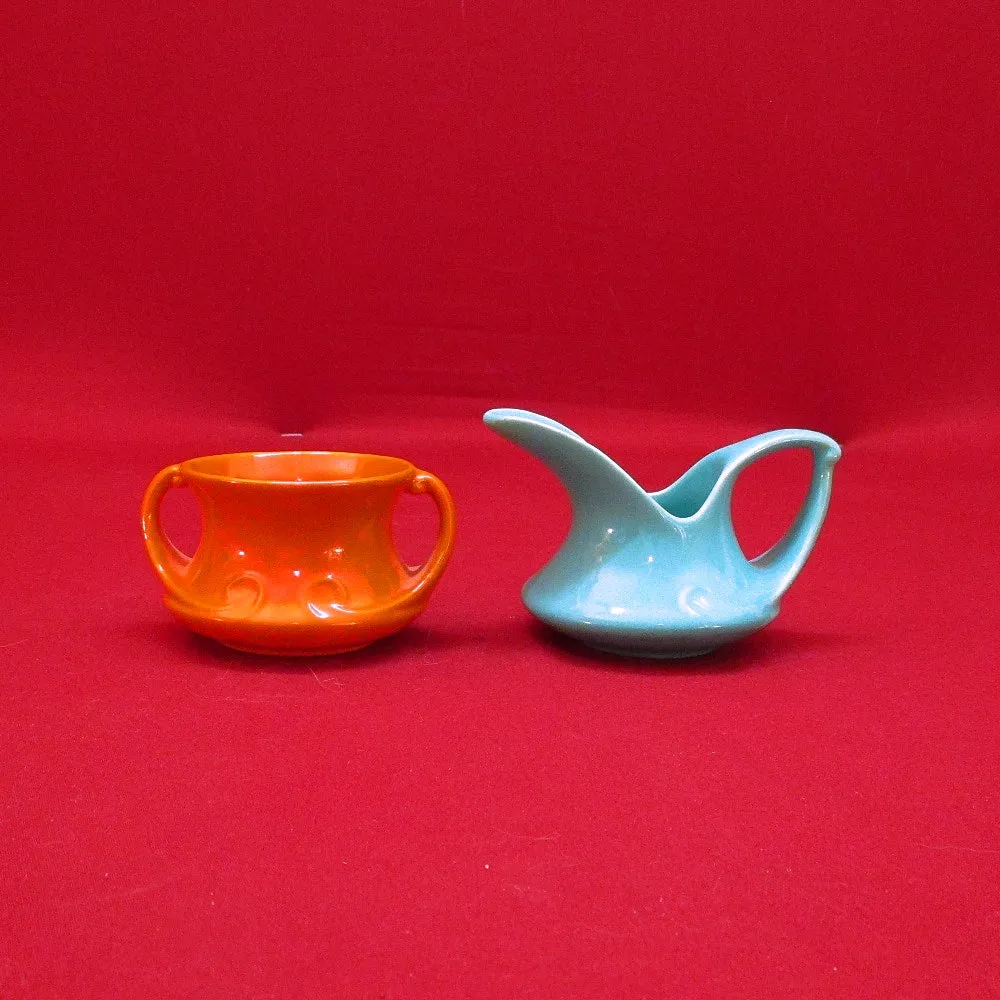 Red Wing Sugar and Creamer Set