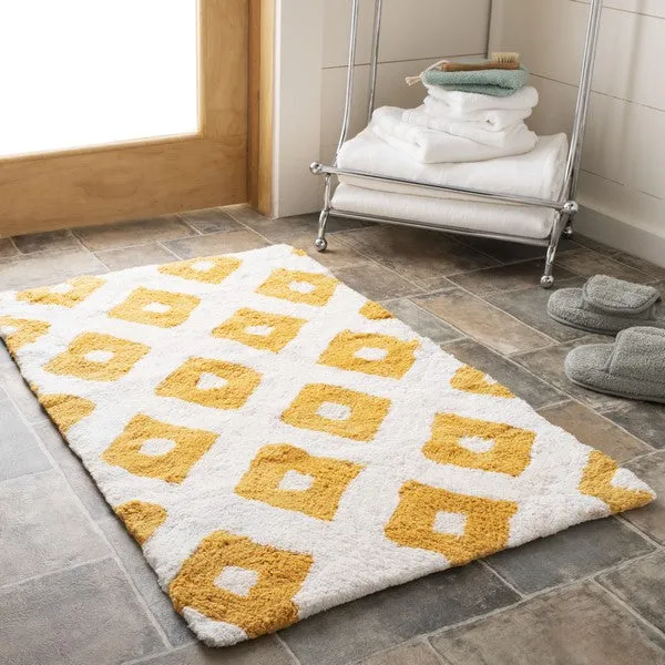 Safavieh Diamond Tufted Bathmat 726 Rug, PMB726 (Set of 2)