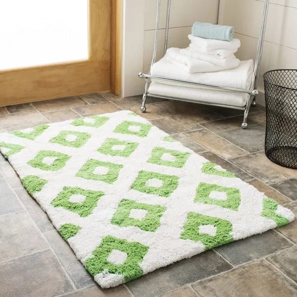 Safavieh Diamond Tufted Bathmat 726 Rug, PMB726 (Set of 2)