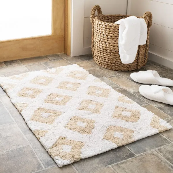 Safavieh Diamond Tufted Bathmat 726 Rug, PMB726 (Set of 2)