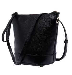 Serenade Jenna Elegant Leather Bag Black