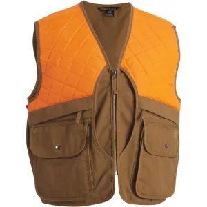 SJK Flush Upland Vest Blaze/Brown Medium