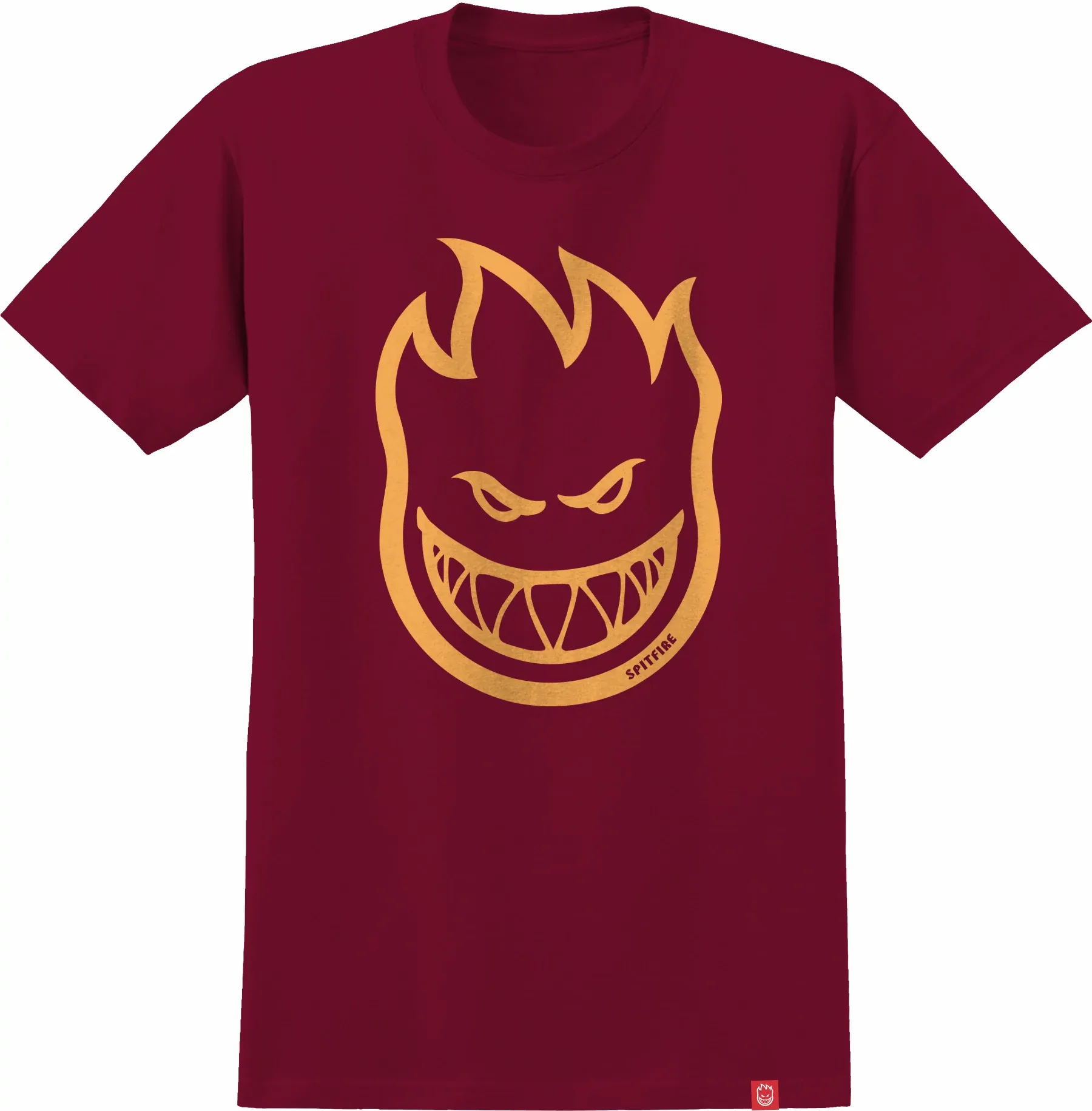 SPITFIRE BIGHEAD TEE - CARDINAL ORANGE