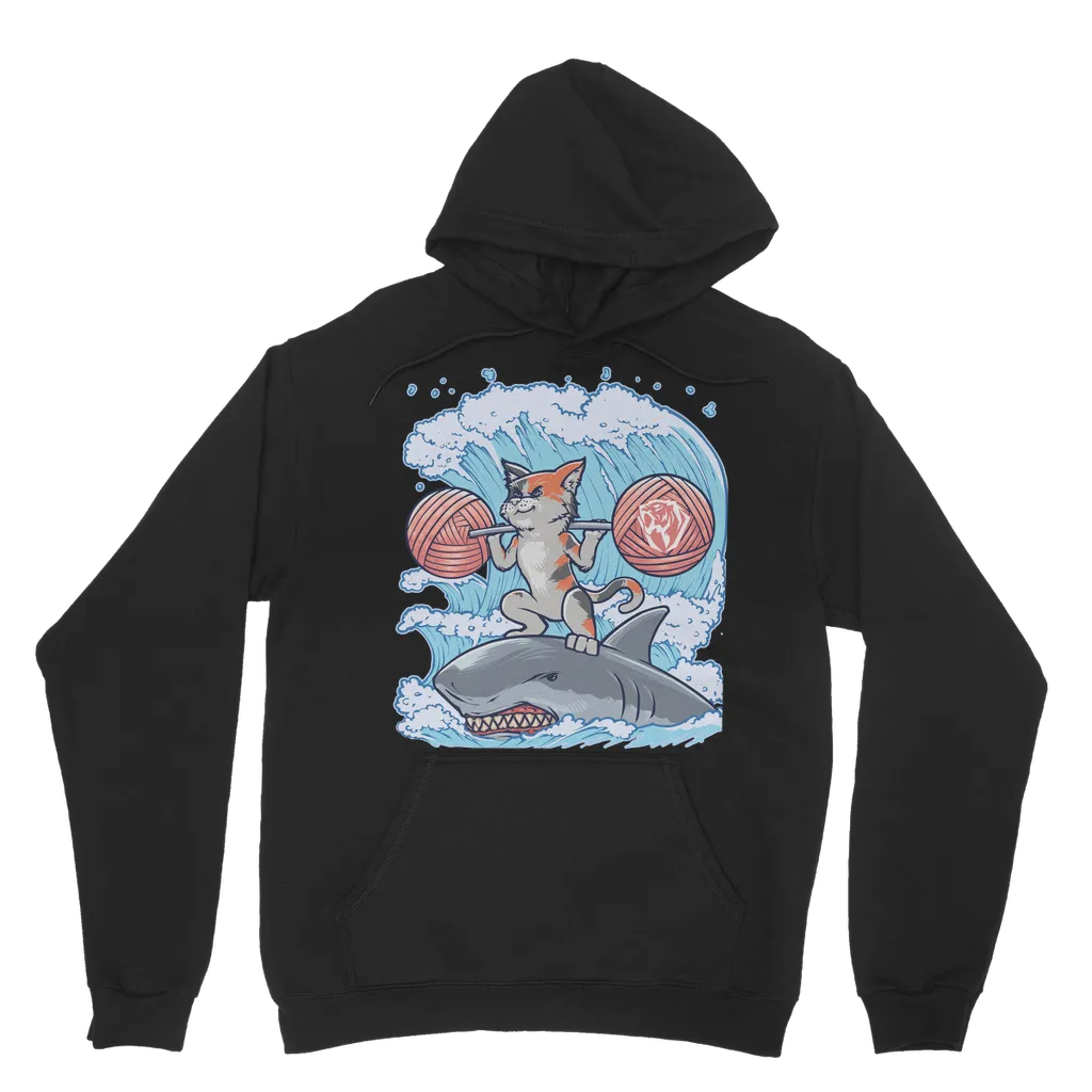 Squat N' Surf Calico Cat Hoodie (UK)