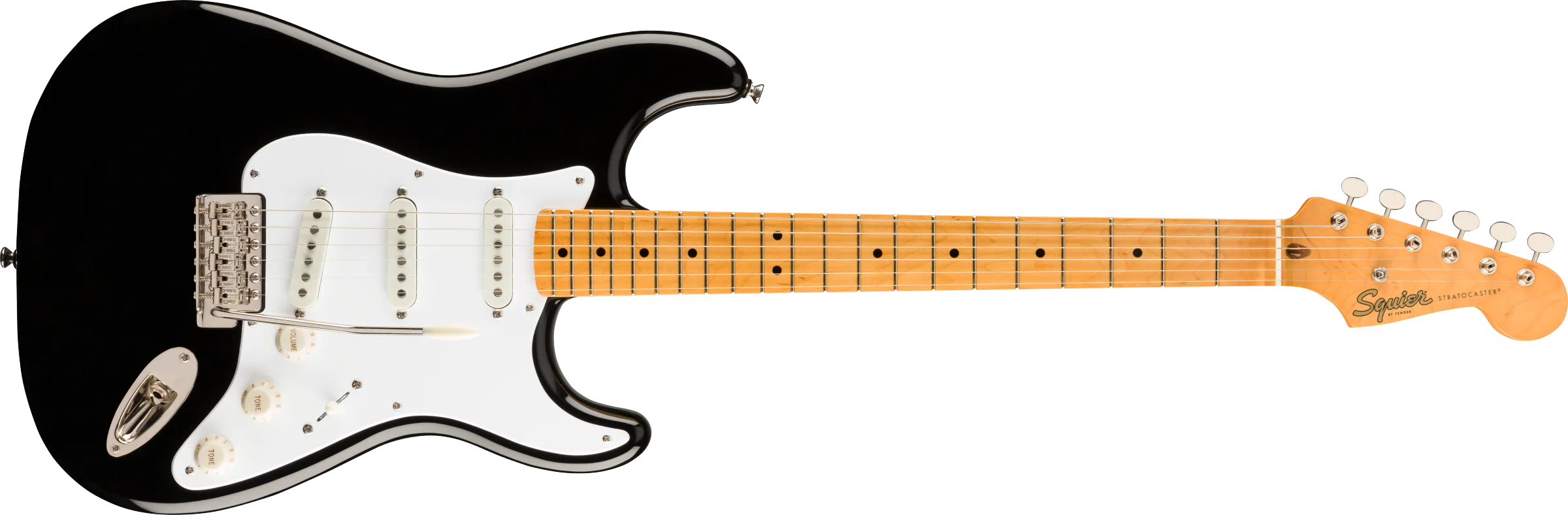 Squier Classic Vibe '50s Stratocaster, Maple Fingerboard, Black