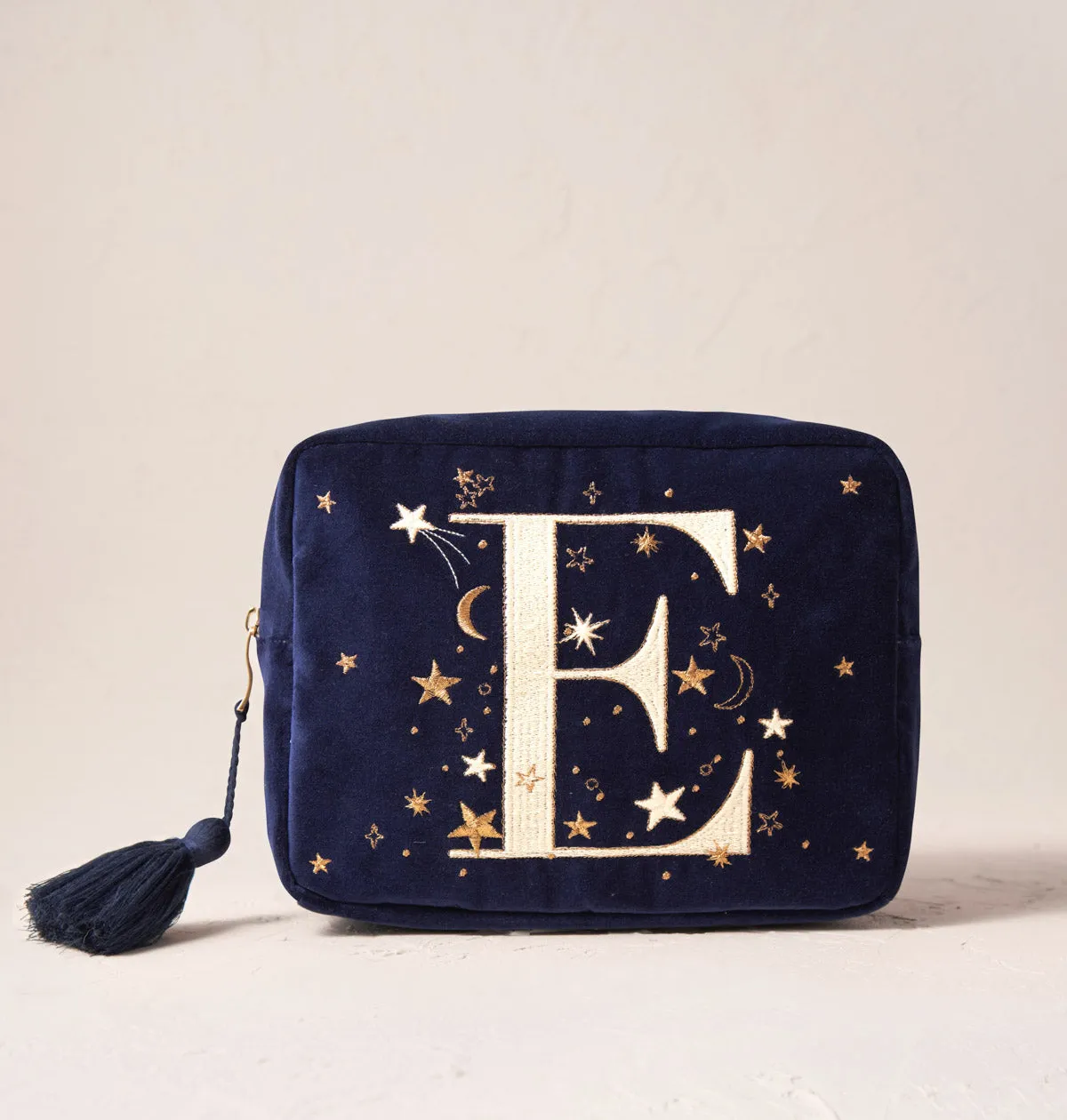 Starry Sky Alphabet Wash Bag