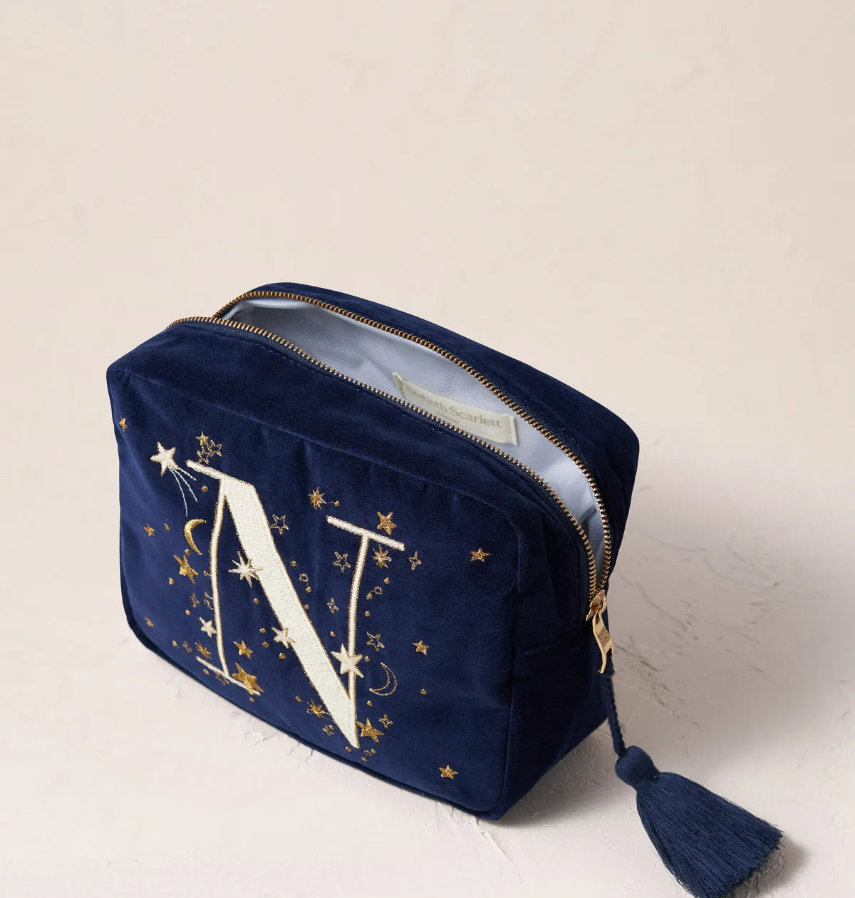 Starry Sky Alphabet Wash Bag