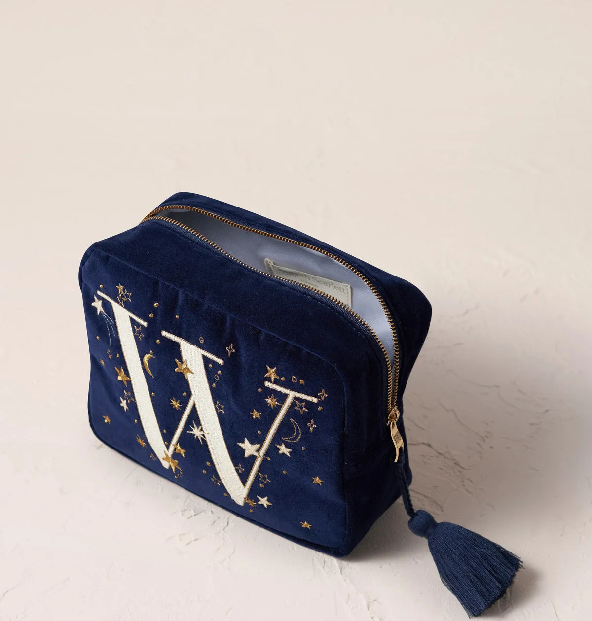 Starry Sky Alphabet Wash Bag