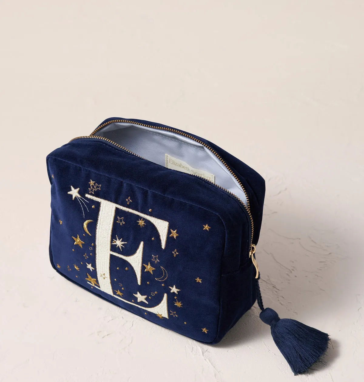 Starry Sky Alphabet Wash Bag