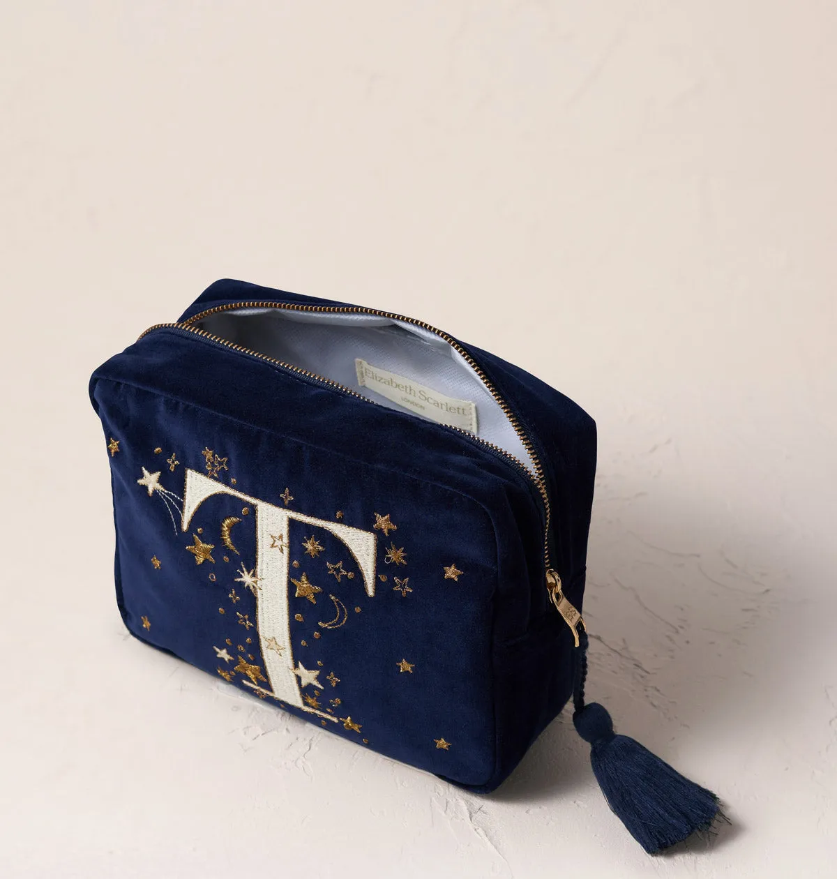 Starry Sky Alphabet Wash Bag