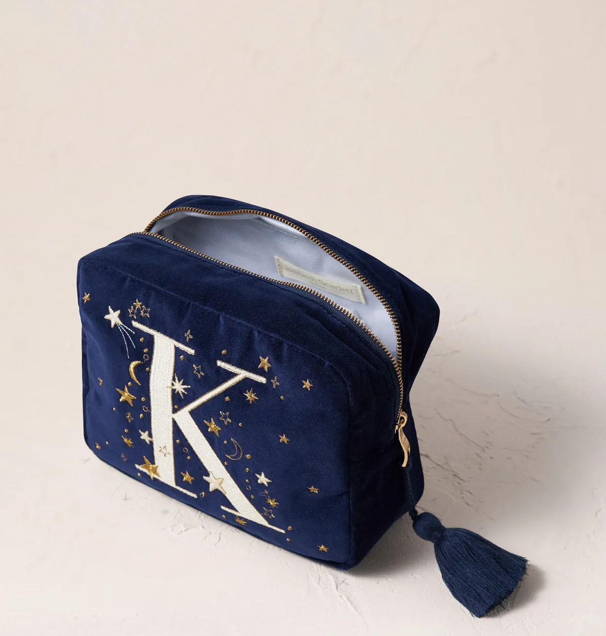 Starry Sky Alphabet Wash Bag