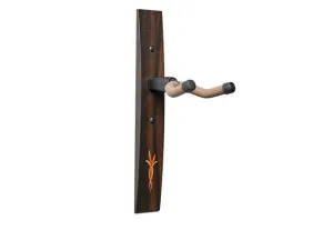 Taylor Exotic Wood Guitar Hanger - Ebony - Bouquet - Myrtlewood / Boxwood Inlay