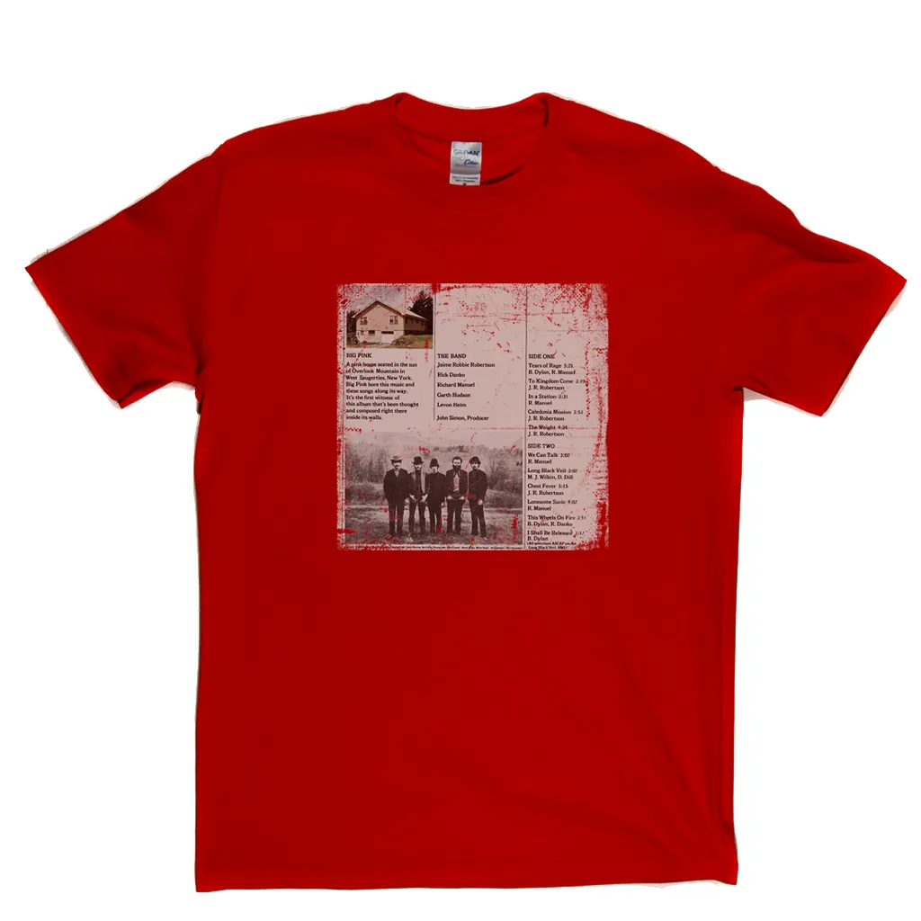 The Band The Big Pink Inner Sleeve T-Shirt