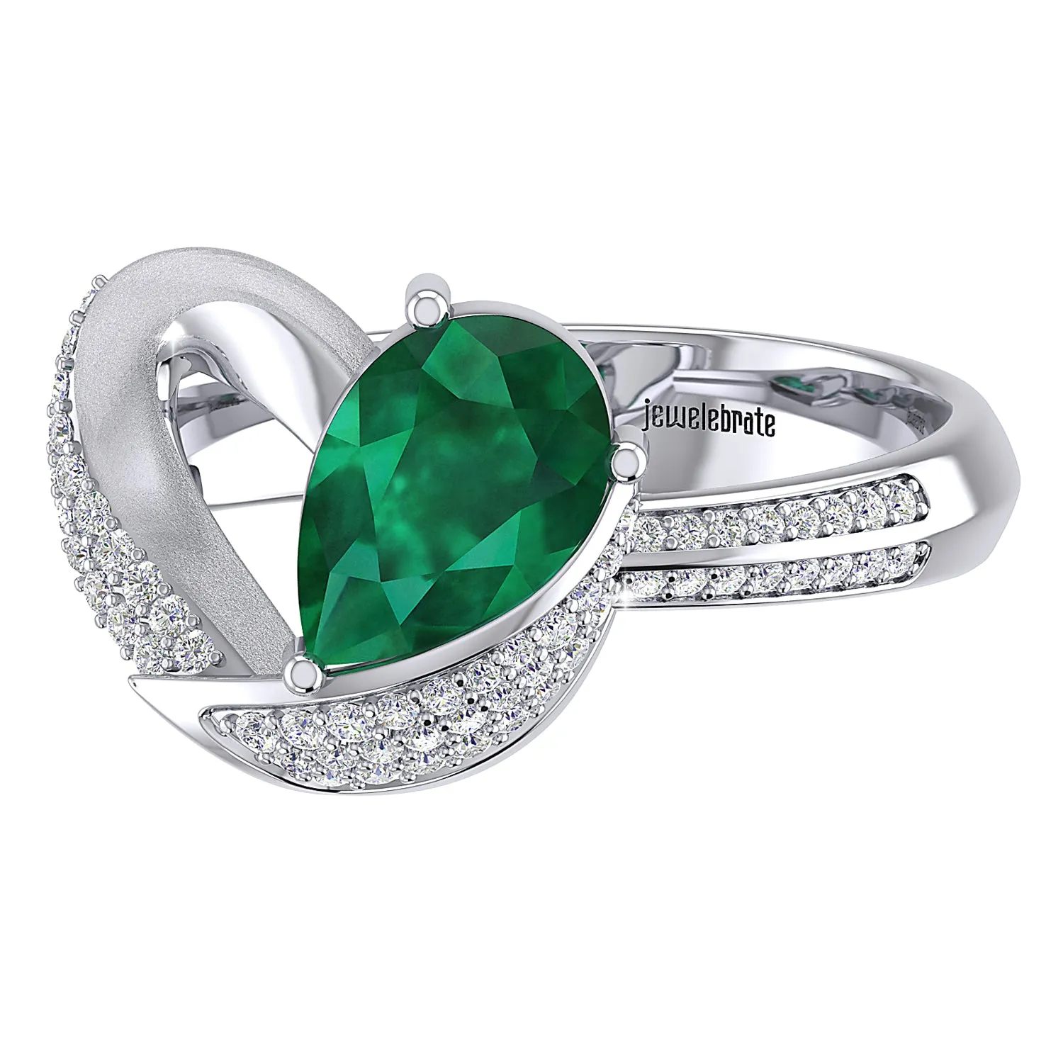 THE GORGEOUS GREEN LOVE RING