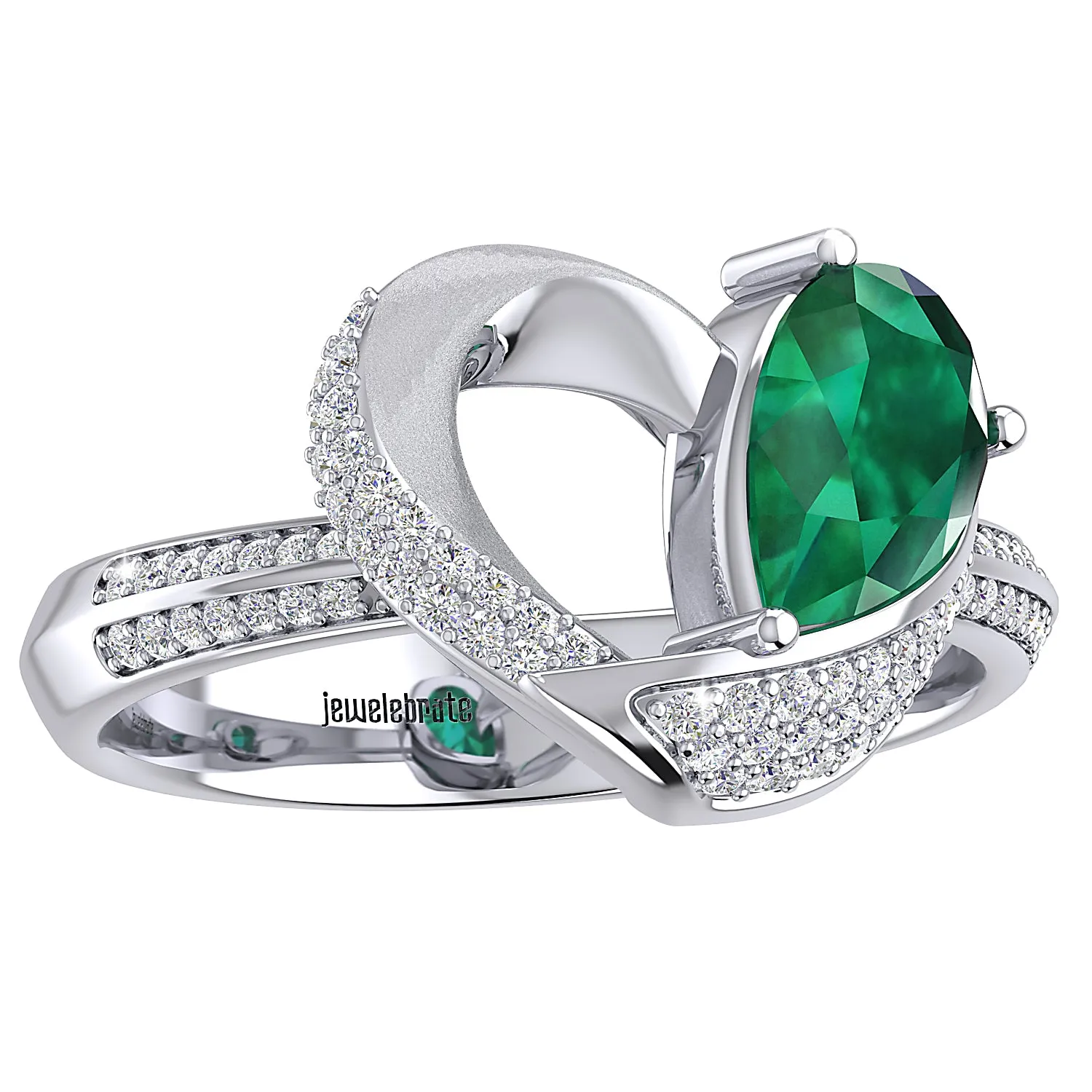 THE GORGEOUS GREEN LOVE RING