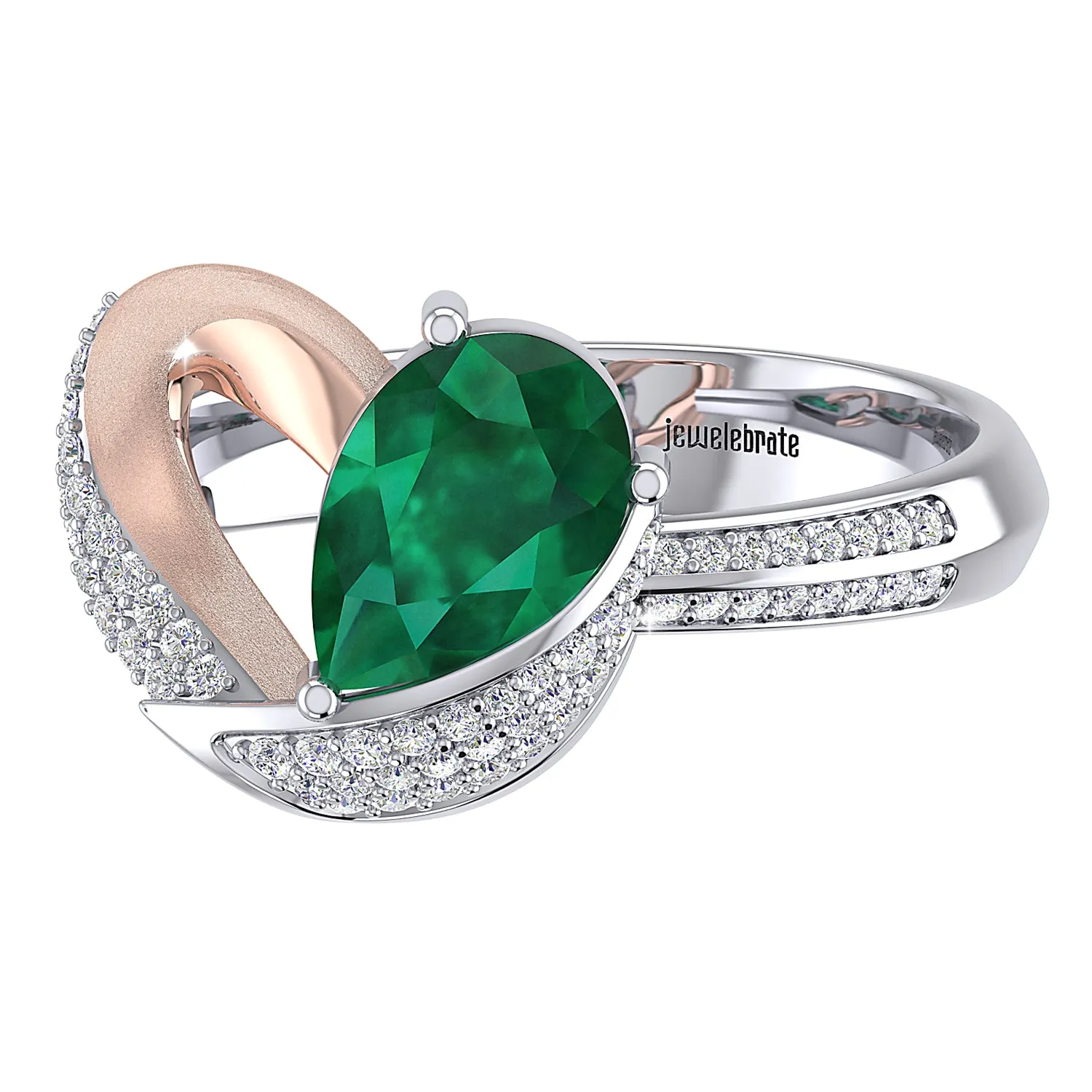 THE GORGEOUS GREEN LOVE RING