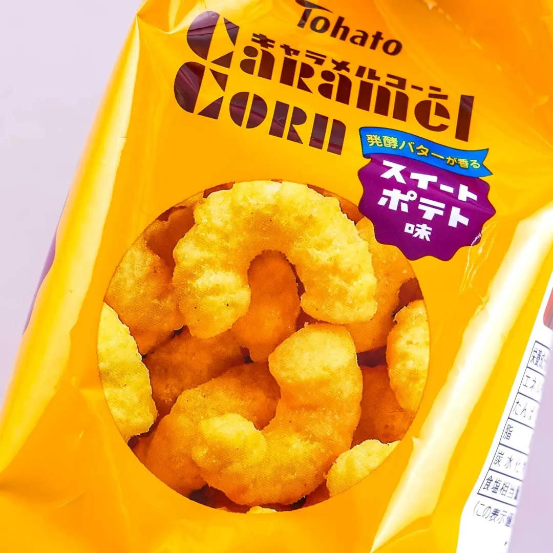 Tohato Caramel Corn - Sweet Potato