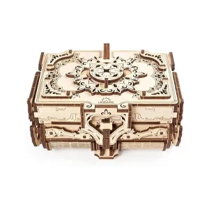 Ugears Mechanical Antique Box Model Set