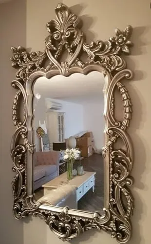 Wall decor mirror frame