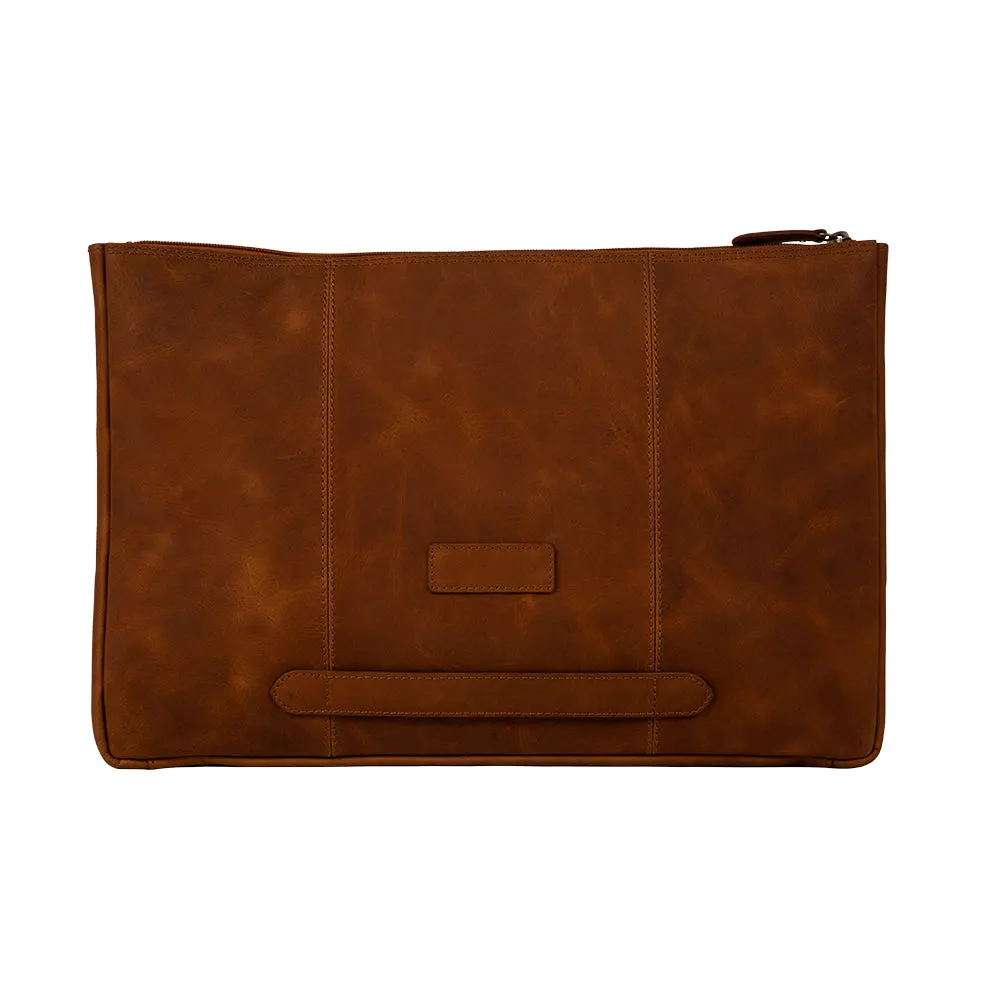 Wynona Hand-Tooled Combo Laptop Sleeve